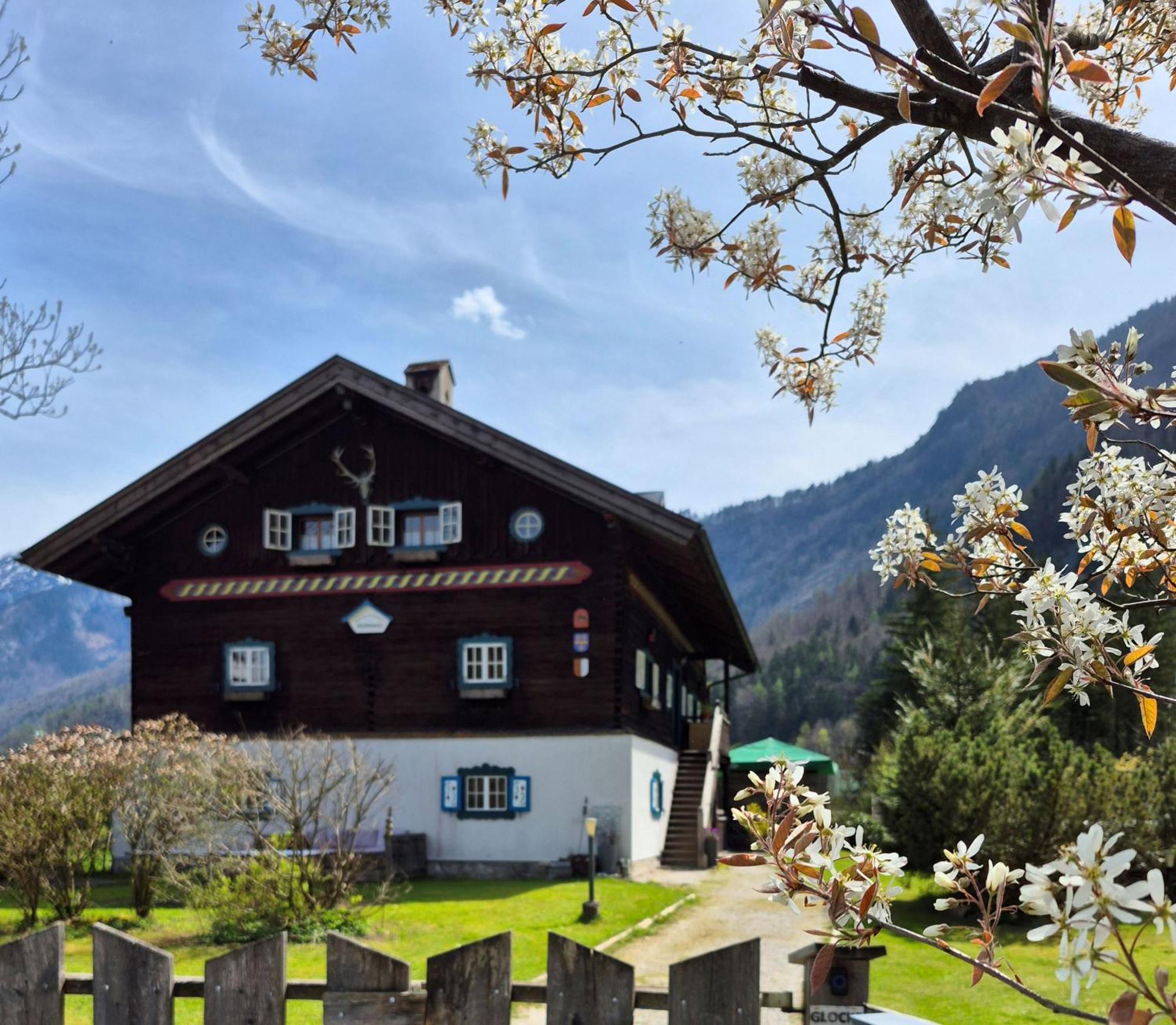 Ferienlounge Bluntausee Golling an der Salzach Exterior foto
